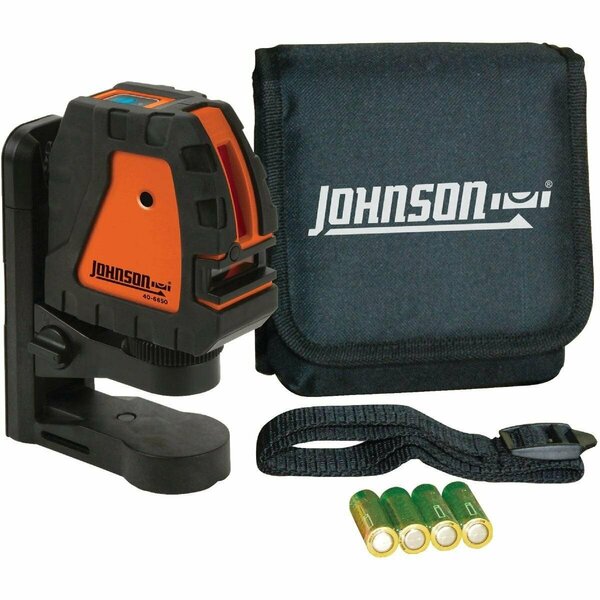 Johnson Level 150 Ft. Self-Leveling Cross-Line Laser 40-6650